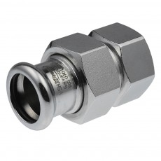 Переход разъемный с внутренней резьбой press 18 x 1/2" KAN-therm Steel