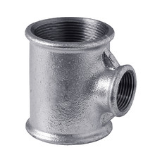 Тройник оцинкованный чугунный 3/4" х 1/2" х 3/4" ВН Trakya Dokum
