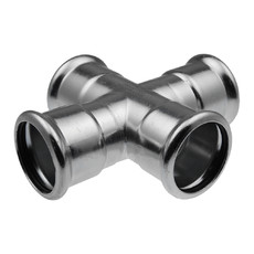 Крестовина press 35 х 35 х 35 х 35 мм KAN-therm Steel