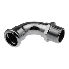 Отвод длинный с наружной резьбой press 42 х 1 1/2" KAN-therm Steel