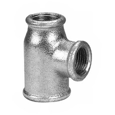 Тройник оцинкованный чугунный 3/4" х 1/2" х 1/2" ВН Trakya Dokum