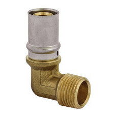 Пресс уголок APE с наружной резьбой 20 x 1/2"