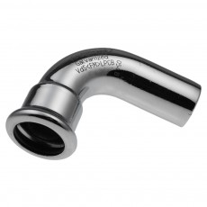 Отвод ниппельный 90° press 28 х 28 мм KAN-therm Steel