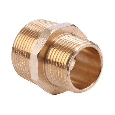 Ниппель переходной бронзовый НР 1"1/4 х 1" Viega