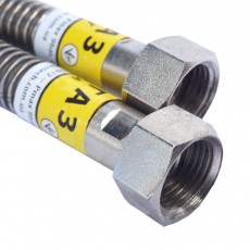 Шланг газовый DN16 Зурфлекс 50 см гайка-гайка 3/4"