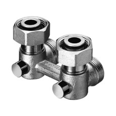 Клапан двухтрубный угловой 3/4" Schell 14 198 04 99