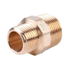 Ниппель переходной бронзовый НР 3/4" х 1/2" Viega