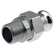 Переход разъемный с наружной резьбой press 42 x 1 1/2" KAN-therm Steel