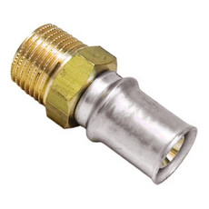 Пресс муфта переходная APE с наружной резьбой 20 x 1/2"